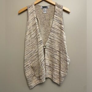 Curio Sweater Vintage Knit Vest Size Medium